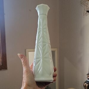 MCM Milk Glass Vase